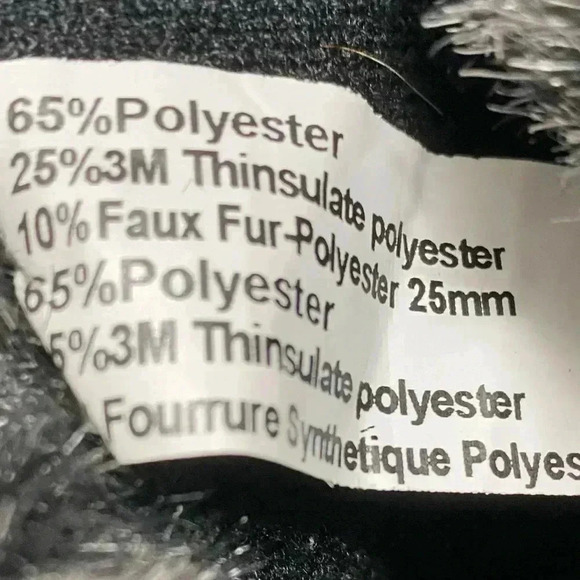 Kamik SNOWVALLEY Winter Boots 8 Grey Faux Fur Waterproof Thinsulate Insulation - Picture 15 of 15